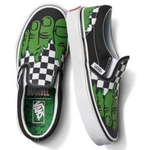 Vans Toddler X Marvel Slip-On Skate Shoe